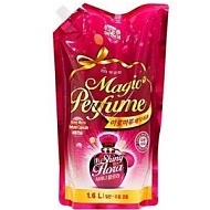 MKH Кондиционер для белья Aroma Viu Magic Perfume Softner Shiny Flora (персик,роза) МУ 1,6л
