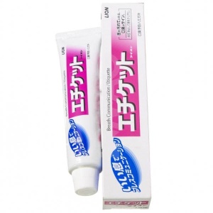 LION зубная паста "ETIQUETTE" профилактика неприятного запаха изо рта, освежающая мята, 130г