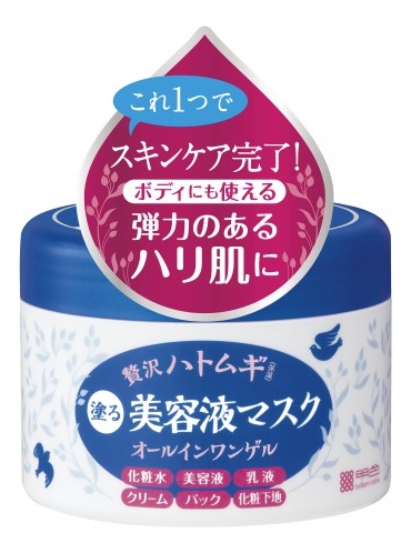 Meishoku Крем-гель 6 в 1 для ухода за зрелой кожей "Hyalmoist Perfect Gel Cream", 200г