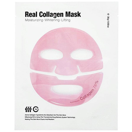 гидрогелевая антивозрастная маска Meditime NEO Real Collagen mask, 26 гр.