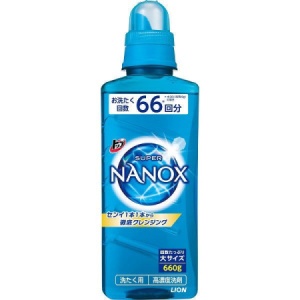 LION Гель для стирки "TOP Super NANOX" (концентрат), 660г 
