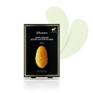 JM Solution Water Luminous Golden Cocoon Eye Mask Black Лифтинг-патчи д/глаз с протеин 10шт