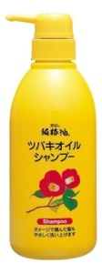 KUROBARA Шампунь для поврежденных волос с маслом камелии японской 500мл