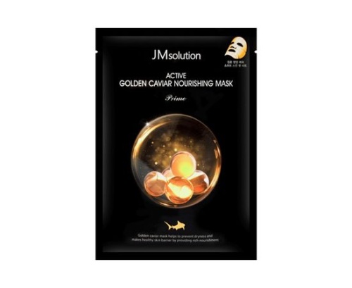 JM Solution Тканевые маски с золотом и икрой, 1 шт 30 гр 