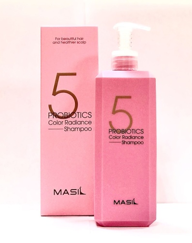 MASIL 5 PROBIOTICS Шампунь с пробиотиками для защиты цвета, 500мл