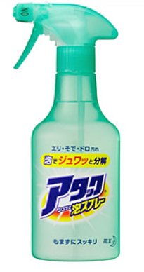 KAO Спрей-пятновыводитель для обработки пятен перед стиркой "Attack" Bubble Spray (300мл)