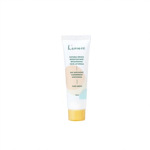 "L’arvore" Тональная основа BoostingBase BrighteningTone-UpCream Pure Green зеленая