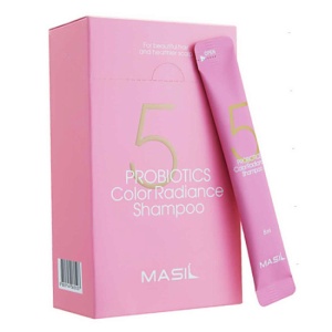 MASIL 5 PROBIOTICS COLOR RADIANCE SHAMPOO Шампунь с пробиотиками для защиты цвета, 8 мл.