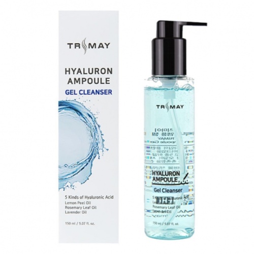 TRIMAY Гель-пенка для умывания Hyalurone Ampoule Gel Cleanser, 150 мл