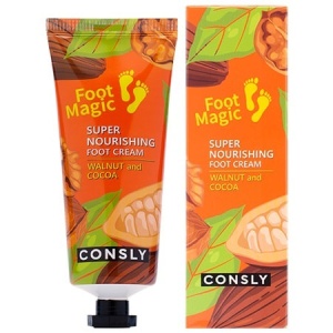 CNS FOOT Крем для ног суперпитательный, Super Nourishing Foot Cream, грецкий орех и какао, 100 мл