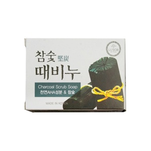 DongBang Отшелушивающее мыло с древесным углем, 100г, 