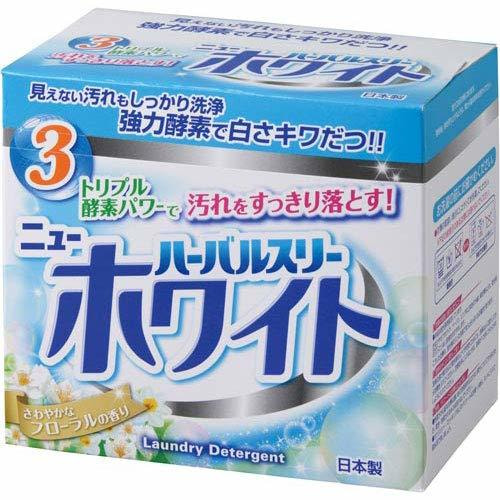 Mitsuei Herbal Стиральный порошок с дезодорирующими компоннентами, отбеливателем и ферментами, 850г