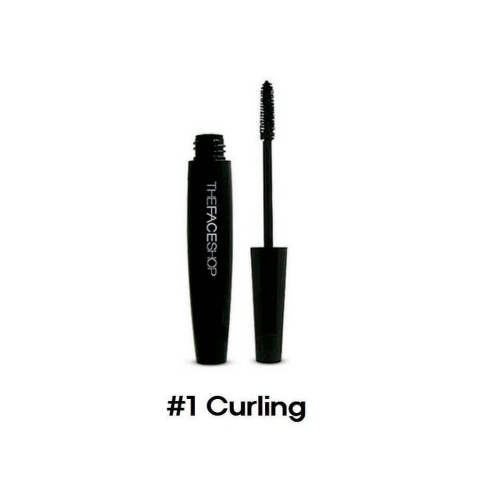 THE FACE SHOP Подкручивающая тушь для ресниц "Freshian Mascara Curling 01"