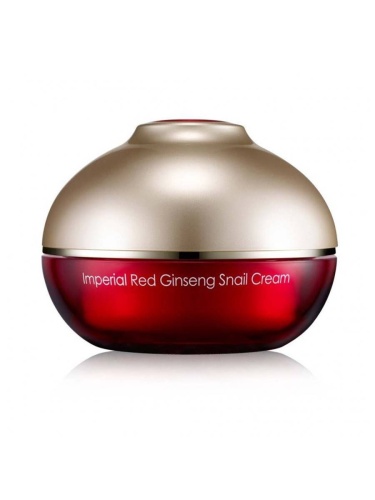 Ottie Крем с экстрактом слизи улитки и красного женьшеня Imperial Red Ginseng Snail Cream (50 мл)