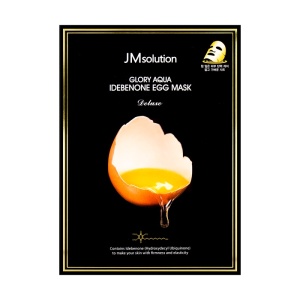 JM Solution Осветляющая яичная тканевая маска с идебеноном, 30гр