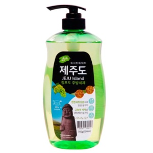 YUNSOL JEJU Island Green Grape Средство для мытья посуды с ароматом зеленого винограда 750мл