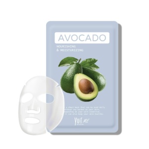 Маска для лица с экстрактом авокадо YU.R Me Avocado Sheet Mask, 1шт 