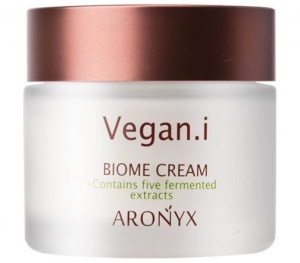 Aronyx Крем для лица с ферментированными экстрактами Vegan.i Biome Cream, 50 мл