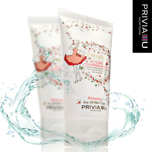 PRIVIA Пенка для умывания для проблемной кожи "AC CLINIC CLEANSING FOAM", 150мл