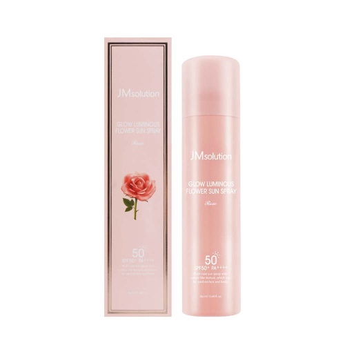 JM Solution Солнцезащитный спрей для лица c экстрактом розы SPF50+++, 180мл