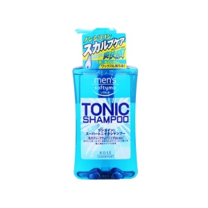 KOSE COSMEPORT Мужской тонизирующий шампунь "Men's Softymo", с цитрусовым ароматом, 550мл