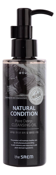 THE SAEM  Масло гидрофильное очищающее поры Natural Condition Pore Deep Cleansing Oil 150