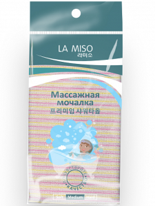 La Miso Массажная мочалка MED-01 (средней жесткости)