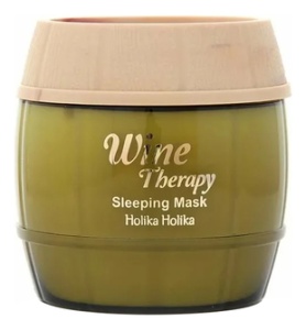 HOLIKA HOLIKA Ночная маска для лица Wine Therapy Sleeping Mask White Wine , 120 мл