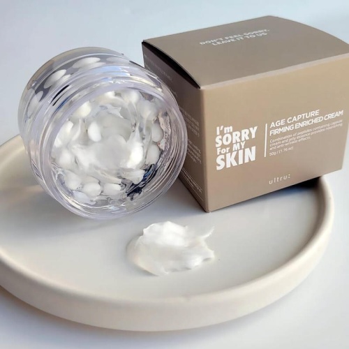 ULTRU I’m Sorry for My Skin Укрепляющий капсульный крем для лица, 50мл