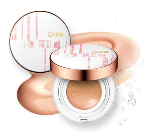 Ottie Кушон Objet D´art Tension Pact ＃23 LIGHT (SPF50+/PA++++) (15 гр) 23 тон
