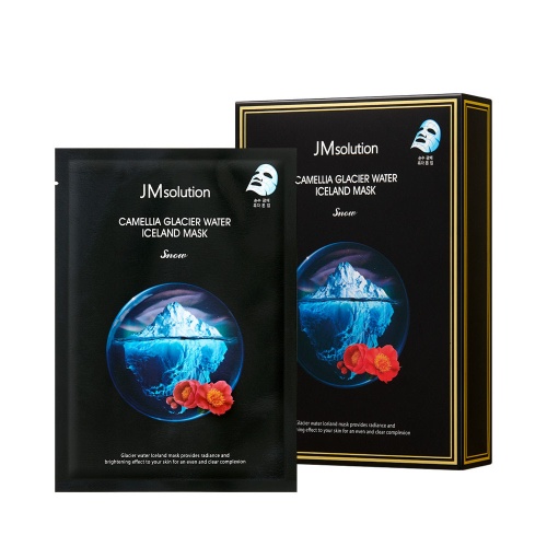 JM Solution Тонизирующая маска для лица с экстрактом камелии и водой ледников, 30мл 1 шт