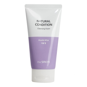 The Saem Natural Condition Double Whip Пенка очищающая  для умывания  150 мл