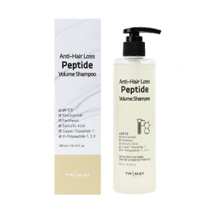Trimay Шампунь с пептидами для объема волос Anti-Hair Loss Peptide Volume Shampoo, 300 мл.
