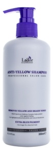 LADOR Шампунь против желтизны волос ANTI YELLOW SHAMPOO (300 мл)