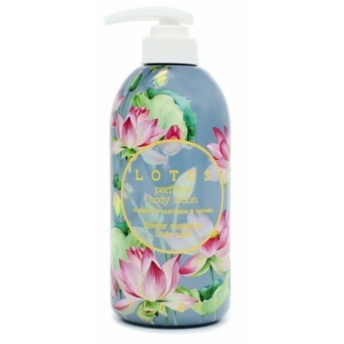 JGT Jigott Lotion Лосьон для тела парфюмированный с экстрактом лотоса 500 мл.