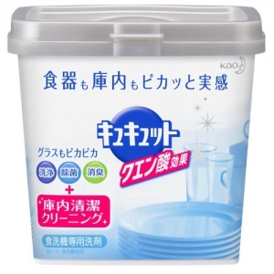 KAO Cucute Порошок для посудомоечной машины "Citric Acid Effect Box Type", 680г