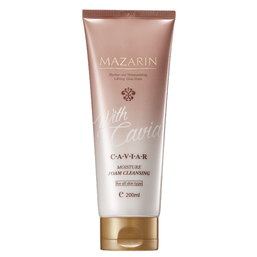 Mazarin Пенка для умывания с экстрактом икры Caviar Moisture Foam Cleansing, 200 мл