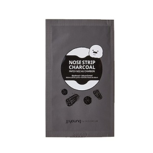JJ Young Полоски для носа от черных точек с углем, Pore Nose Strip Charcoal