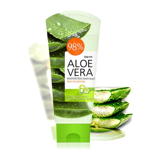 Welcos Гель для тела успокаивающий Aloe vera Moisture Real Soothing Gel 150