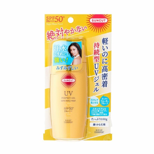 KOSE SUNCUT Perfect Солнцезащитное молочко для лица и тела SPF50+PA++++ 60ml