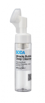 PRIVIA Пенка для умывания для лица и тела (aboutU SODA Miracle Bubble Deep Cleanser), 200 мл