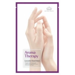 "Royal Skin" Увлажняющие перчатки для рук Aromatherapy lavende 