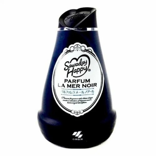 KOBAYASHI Освежитель воздуха для комнаты SawadayHappy Parfum La Mer Noir, аромат цветов и моря,120 г