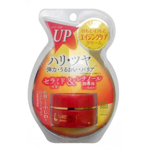 MEISHOKU WRINKLE CREAM Лифтинг-крем для области глаз и губ с церамидами, 30g