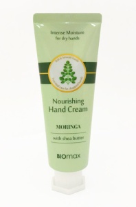 Biomax Питательный крем для рук с экстрактом моринги 80г