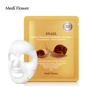 Medi Flower Маска интенсивная с экстрактом улитки 