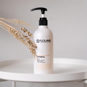 Floland Premium Шампунь восстанавливающий с кератином "Silk Keratin Shampoo", 530мл