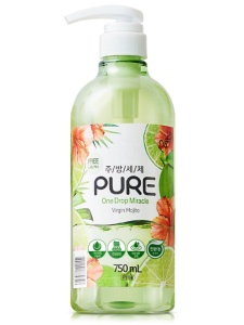 PIGEON Средство для мытья посуды PURE VIRGIN MOJITO «Мохито», 750мл