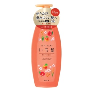 Ichikami Бальзам-ополаскиватель увлажняющий для поврежденных волос с маслом абрикоса 480мл