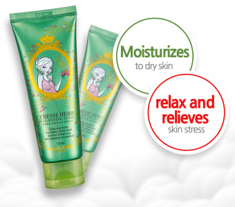 PRIVIA Пенка для умывания "ABOUTU Fresh Herb Cleansing Foam" 120мл